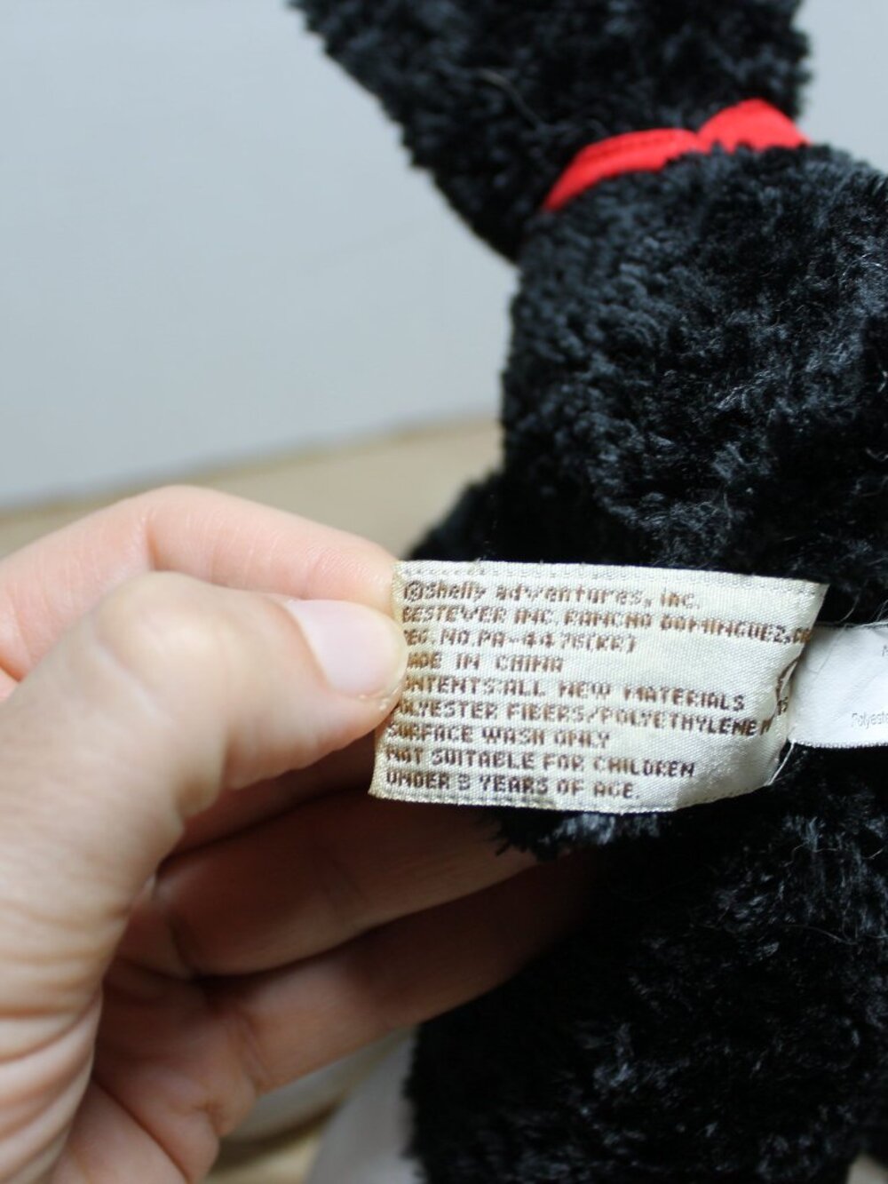 Bestever Cat Kitty Kitten Plush Funny Feet Black & White Cat - Picture 3 of 9